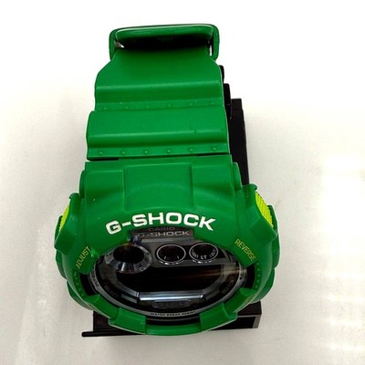 Casio G-Shock GD-120TS-3 Rare Green Digital World Time Watch