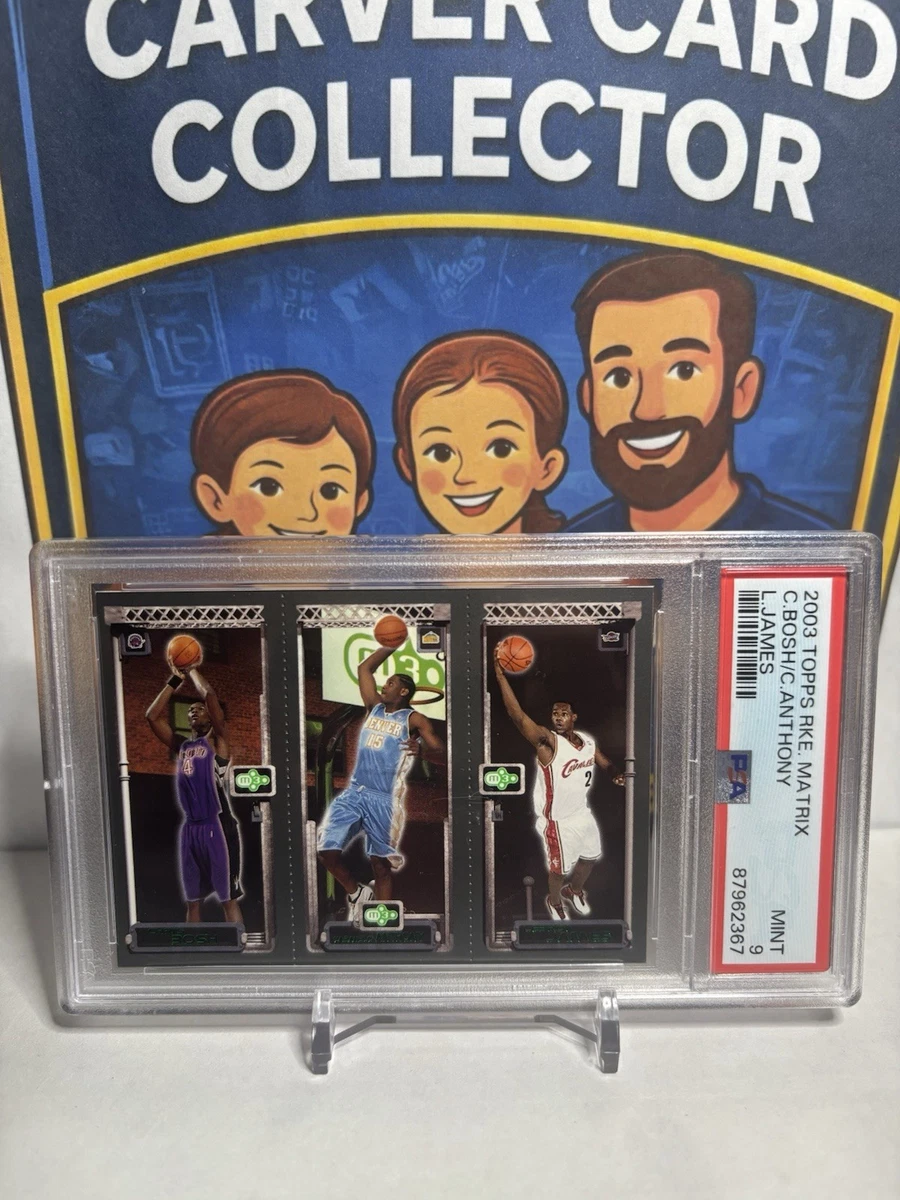 Topps Carmelo Anthony Basketball Rookie Sports Trading Cards