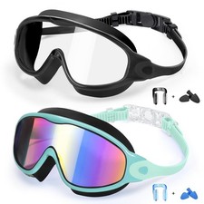 Kids Swim Goggles 2-Pack: No More Watery Eyes, Just Splashing Good Times 