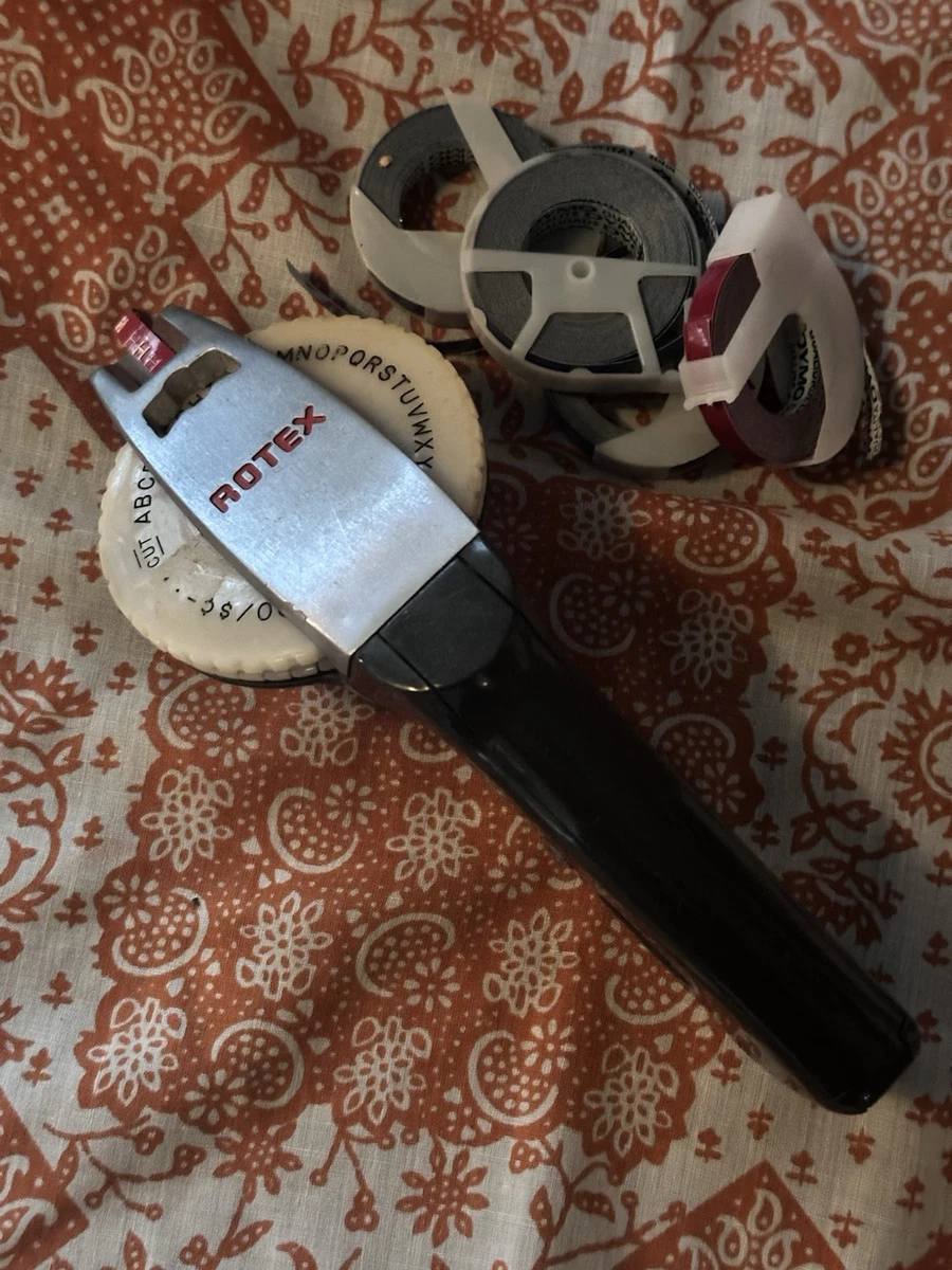 Rotex Office Label Makers for sale - eBay