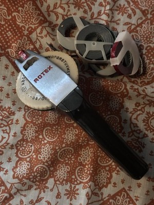 Vintage Toted Label Maker With Tape From 1960 s - 1970 s