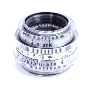 Schneider Kreuznach Xenar 5cm f2.8 Exa Exakta Lens 50mm Germany free US shipping