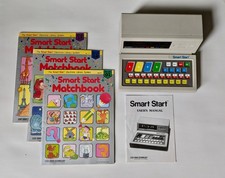 Vintage 1987 VTech Smart Start Learning Computer 3 Matchbooks Tested Works Great