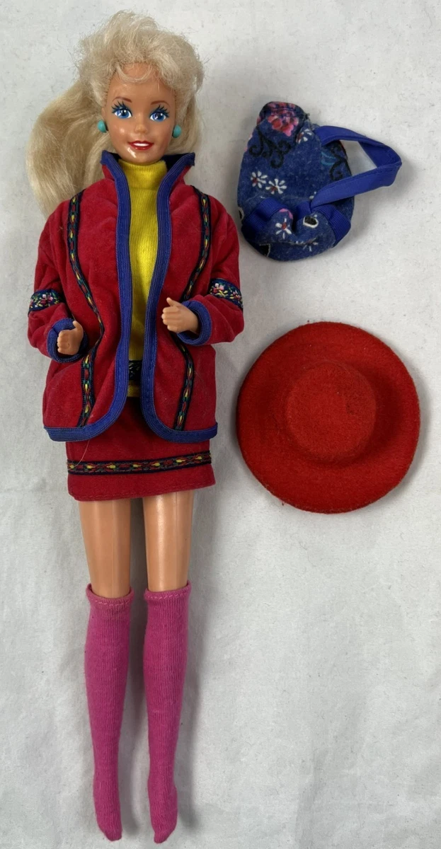 Tenue Vintage KEN Benetton Pilote - Années 1990 - Neuf Pour Poupée Barbie - Mattel Original