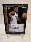 2025-26 Topps Chrome Kam Jones ROOKIE RC BLACK Refractor AUTO /10 SSP Pacers 📈