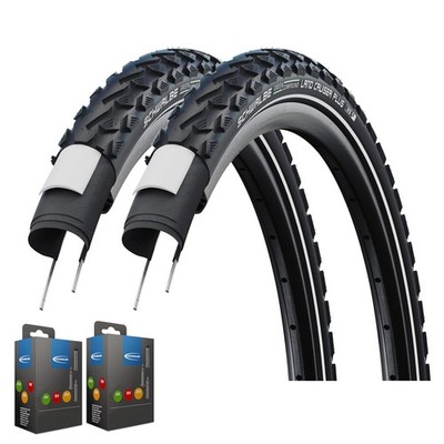 2 x Schwalbe Land Cruiser Plus Reifen + Schlauch im Set - 2025 - Pannenschutz