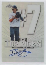 2016 Leaf Metal Draft Top Picks Auto Braxton Garrett #TP-BG1 Auto