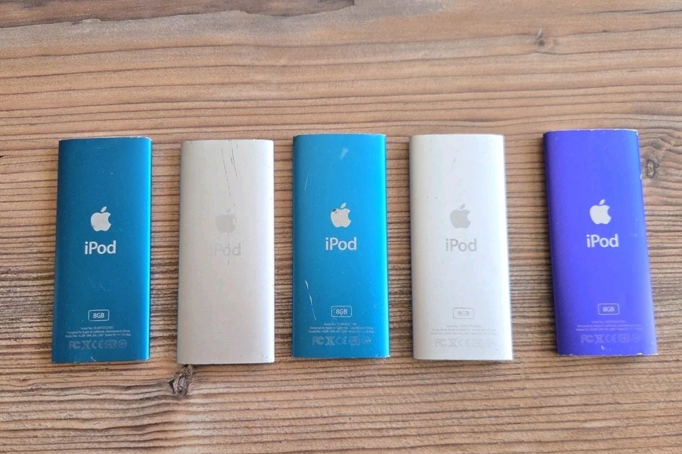 5 x Ipod nano 4 generation 8gb ungetestet.🔥⚡️ - Bild 2 von 2