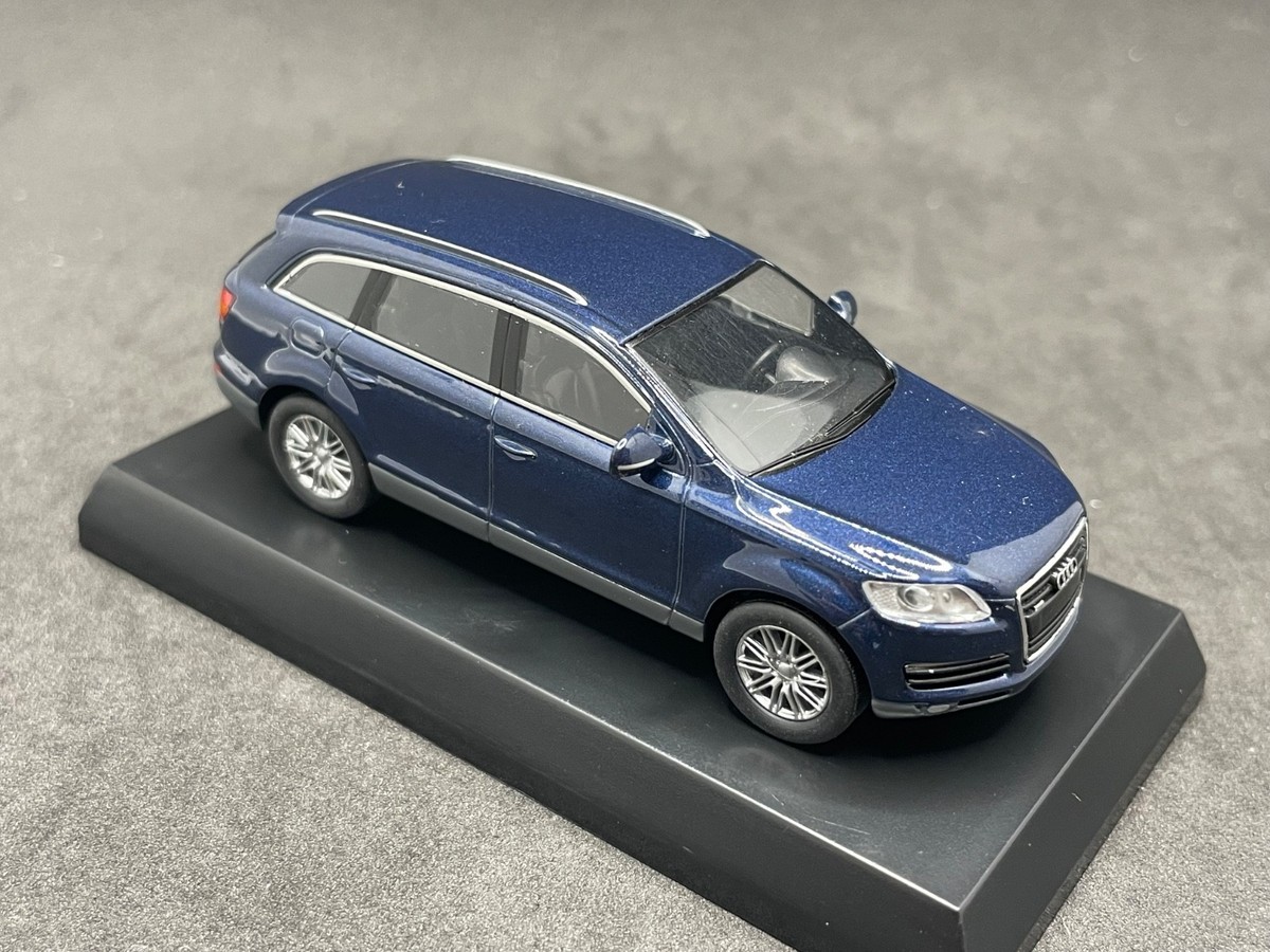 Kyosho 1/64 Audi collection Q7 Blue diecast model car 23C1 | eBay