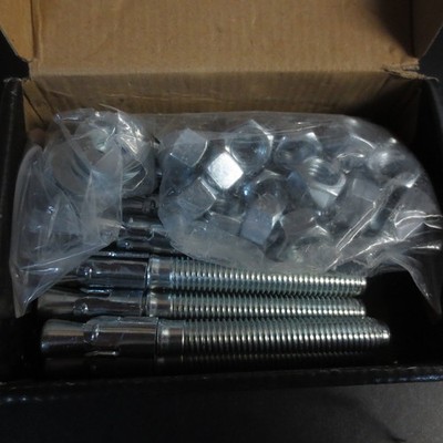 Hillman 371940 Wedge Anchor, 1/2 X 4-1/2-Inch, 25-Pack , Zinc