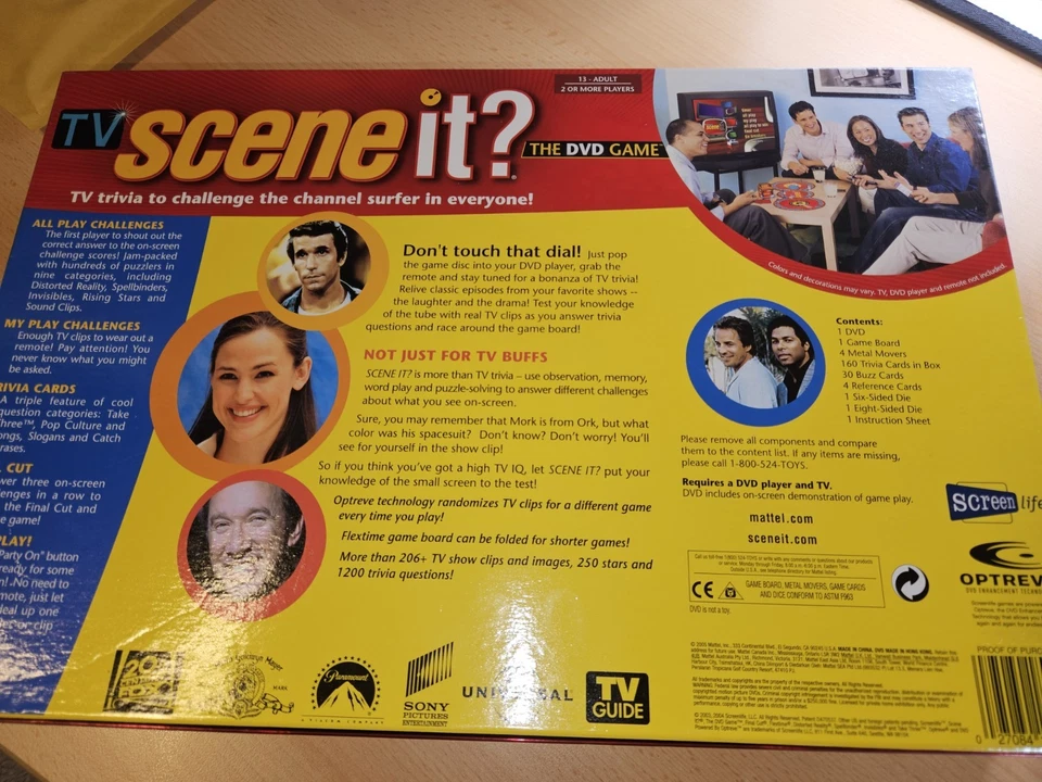 Mattel - scene it? The DVD Game - Achtung (englisch) - Bild 2 von 4