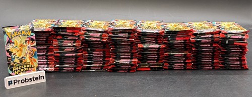 Lot of (190) Pokemon TCG Ascended Heroes Booster Packs SEALED ME02.5