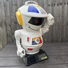 Scooter 2000 Vintage Large Robot 1980s R/-C Radio Control 61cm Untested