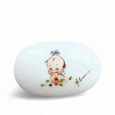 KEWPIE TINY TRINKET BOX - PLEASE READ THE DESCRIPTION (PRE-OWNED)