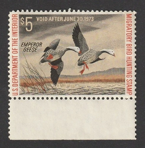 US Stamps, Collection Lot, Federal Duck Stamp RW39, MNH OG