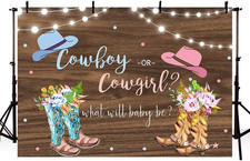 1.8x1.2m Sfondo Western Cowboy Wild West Rustico Casa di legno Fienile Porta Vintage Fotografia Sfondo Bambini Baby Shower Occidentale Compleanno Decorazioni Festa Banner Photo Booth Props