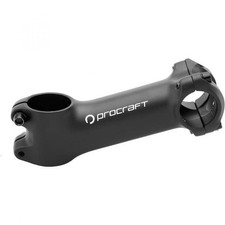 Procraft Fahrrad Vorbau Lenkervorbau SL 17Grad 130 mm 25,4 mm schwarz Aluminium