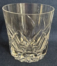 St Louis Crystal CAMARGUE (CUT) DOF Double Old Fashion Rocks Glass France c1980s