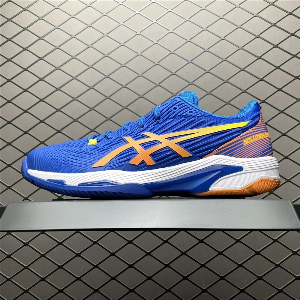 📣 US 10 Asics Solution Speed FF2 Blue And Orange Men's Sh