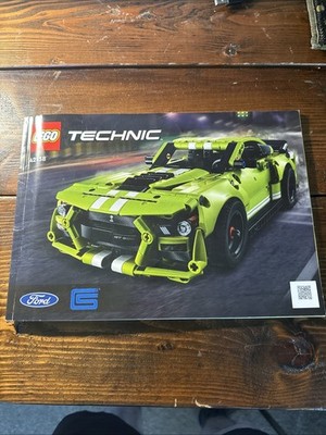 LEGO TECHNIC 42138 Instruction Manual Only Ford Mustang Shelby GT500