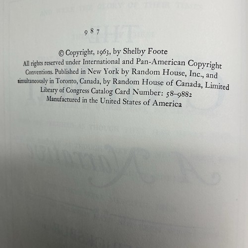 Der Bürgerkrieg: Eine Erzählung von Shelby Foote Hardcover mit DJs Komplettsatz - Bild 5 von 6