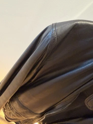 Bally Leather Jacket Men’s Black Size 36 (IT 46) Made In Italy image 12