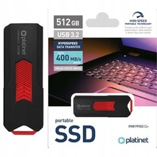 Chiavetta 512gb Ssd Usb 3.2 Gen 2, Esterno, Archiviazione Dati Rapida per PC/Console