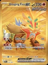 2024 SV05: Temporal Forces Gouging Fire ex - 214/162 Hyper Rare #214/162 on eBay