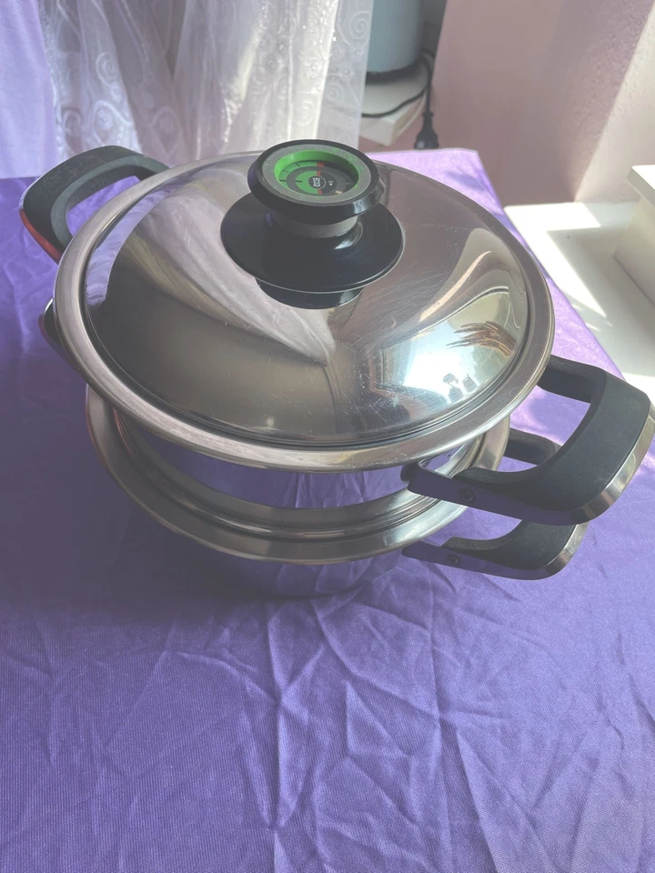 AMC Topf  mit Visiotherm Deckel 3 Teilig 20 cm 2,3 Liter