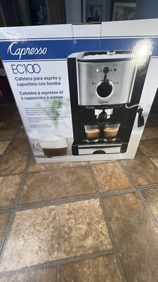 Ubuy Capresso Ec100 Pump Espresso And Cappuccino Machine Capresso