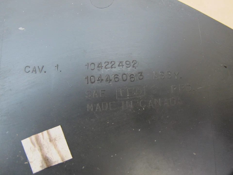 🥇97-04 CHEVROLET CORVETTE C5 PAINEL DE ACABAMENTO CAPÔ LIMPADOR DE PARA-BRISA 10422492 FABRICANTE DE EQUIPAMENTO ORIGINAL - Imagem 3 de 4