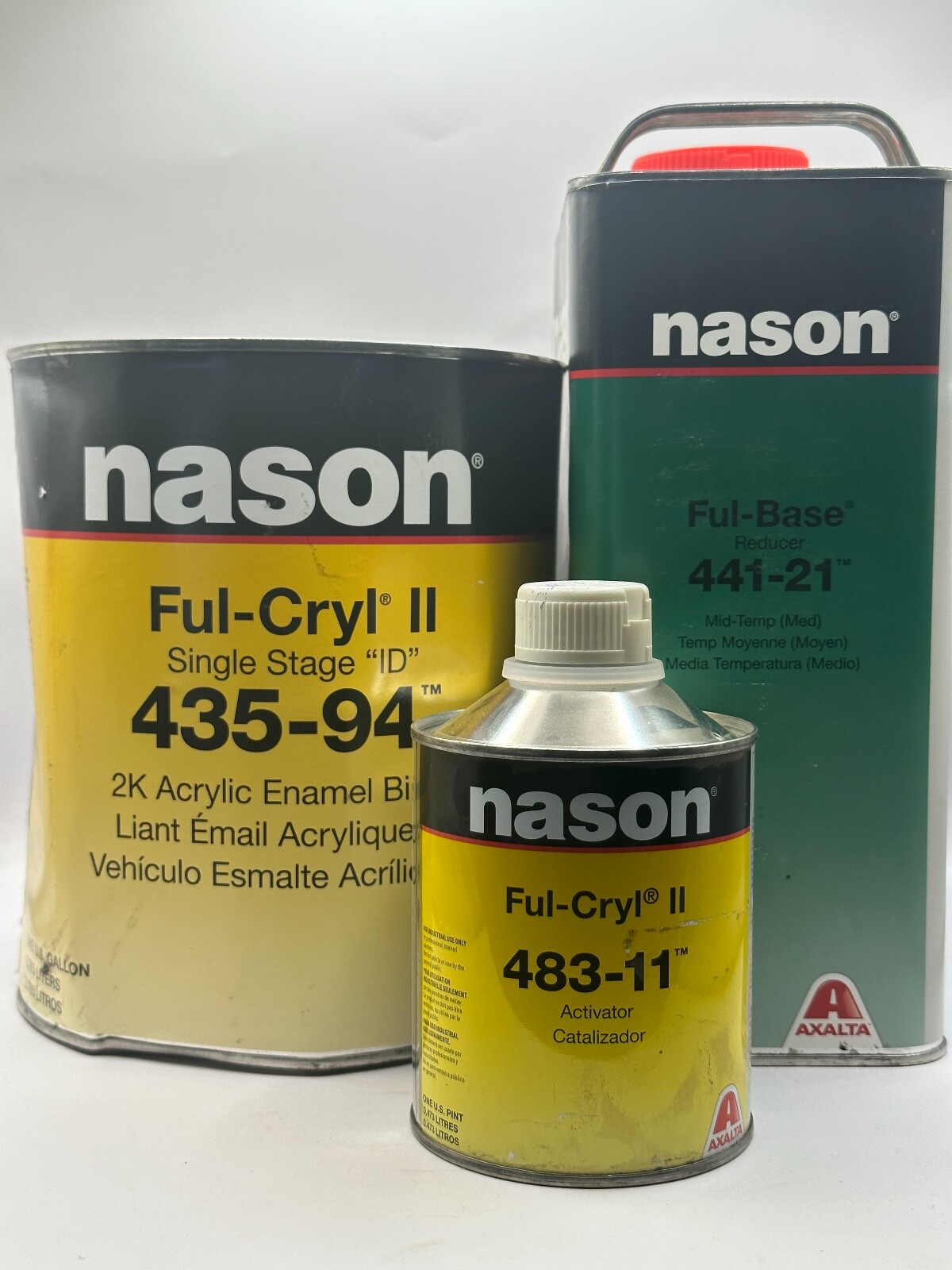 Axalta Nason 43594/48311/44121 FulCryl II Acrylic Enamel Binder Kit