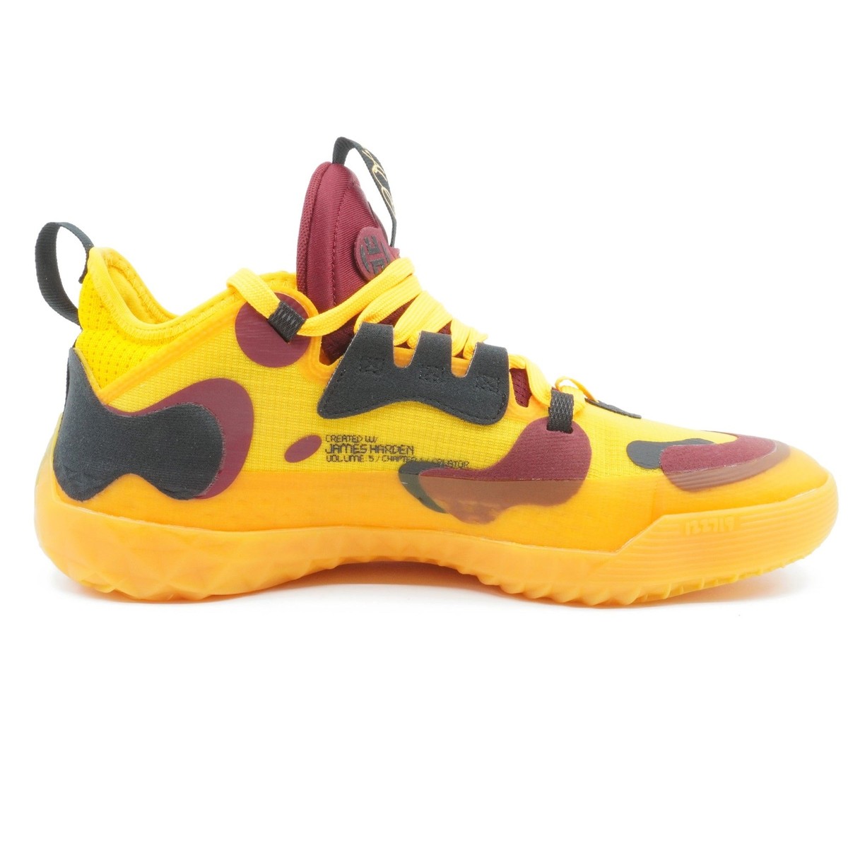 Size 10.5 - adidas Harden Vol. 5 Futurenatural Cream Yellow for