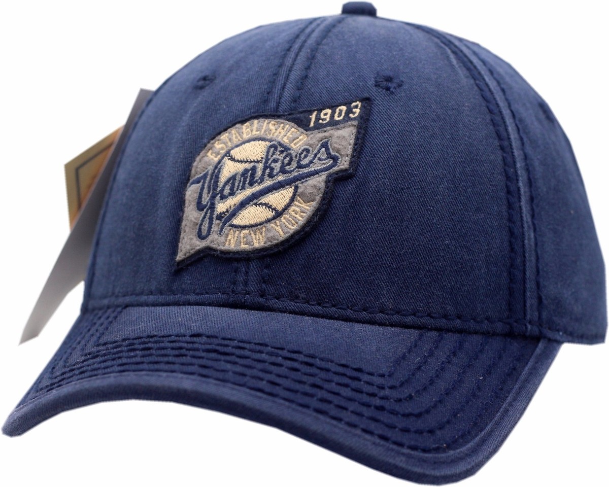New York Yankees Hat Buckle Back Biggin Cooperstown Collection