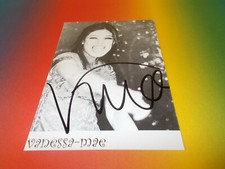 Vanessa-Mae Geige Klassik sexy signiert signed  Autogramm auf Autogrammkarte