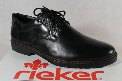 Rieker Men Lace-up Shoe Sneaker Slipper Genuine Leather 16541
