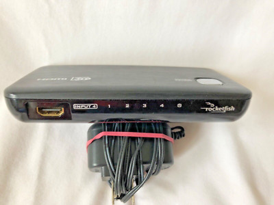 Rocketfish RF-G1185 HDMI 3D switch 4 Port Selector B27