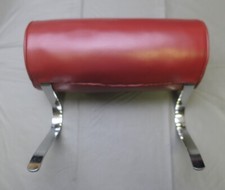 1950-67 Porsche 356 911 912 Seat Headrest - Red Vinyl Leatherette