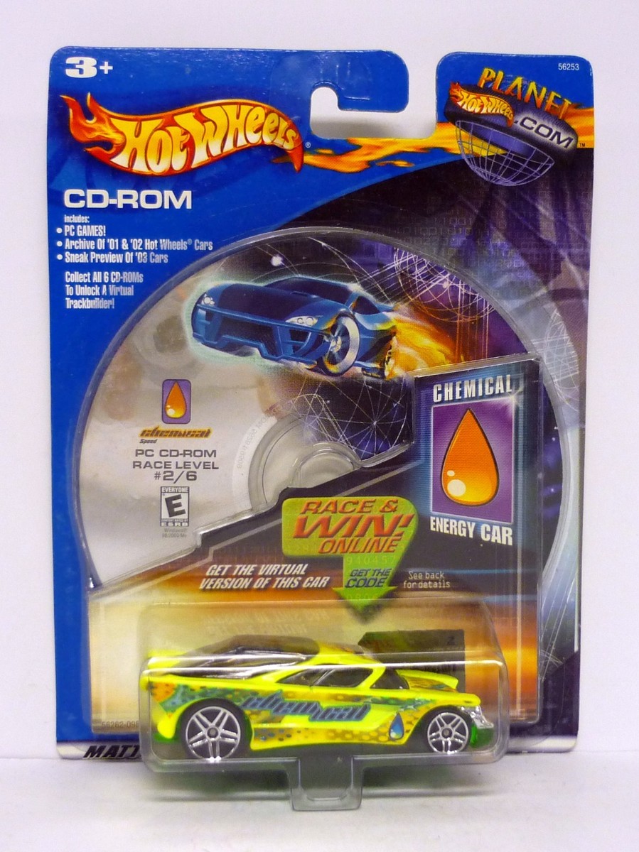 Hot Wheels Chemical Energy Car Planet Hot Wheels.com Die-Cast Car