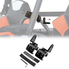 WEISEN 2X UTV Flag Whip Light Pro-Fit Cage Mount Fit for Polaris Ranger Can Am