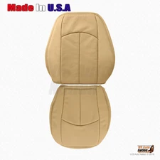 2006 2007 2008 2009 Mercedes Benz E350 Driver Bottom and Top Leather Tan Covers