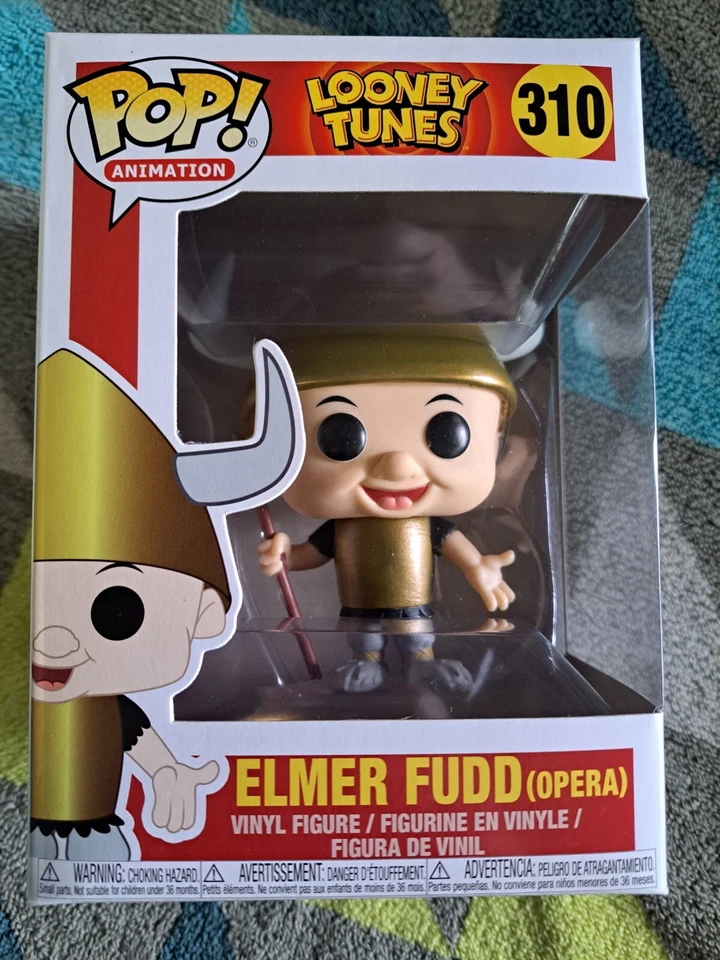 Elmer Fudd Pop 310 Opera - Looney Tunes Funko Pop! Vinilo 2017 abovedado + protector Foto 2 de 4