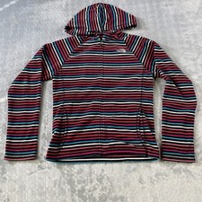 North Face Jacket Girls Sz Large Colorful Hooded Fleece Gorpcore Outdoor Winter