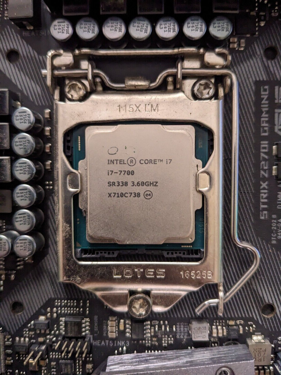 ASUS ROG STRIX Z270I Gaming Mini ITX Motherboard + Core i7-7700