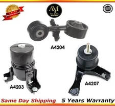 Transmission Engine Motor Mounts Front Set Kit 2.4L For Toyota Camry 02-06*