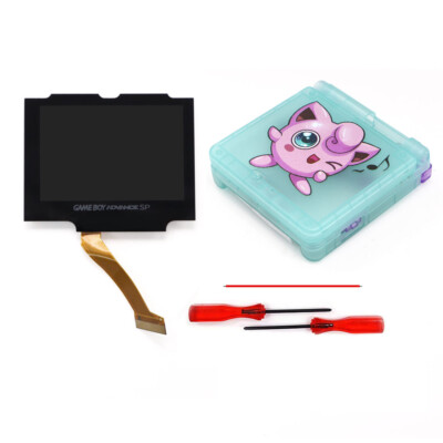 GBA SP IPS V5 Pre-Laminated LCD Screen Backlight Kits For Gameboy Advance SP
