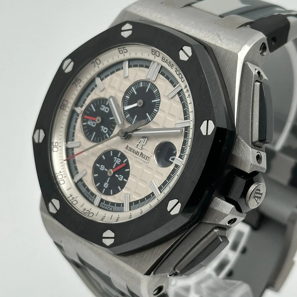 Audemars Piguet Offshore 44 Steel Ceramic Panda Dial Watch 26400SO.OO.A002CA.01 - Image 3 of 4