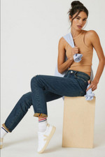 NEW ANTHROPOLOGIE PILCRO MID RISE SLIM BOYFRIEND JEANS SZ 29