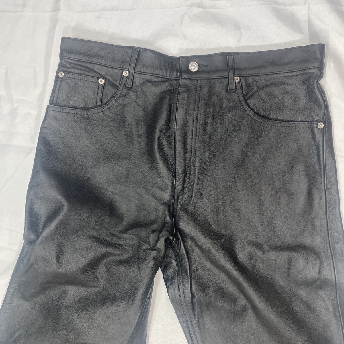 Vintage Levis Lot 53 Leather Pants Limited Edition Roswell