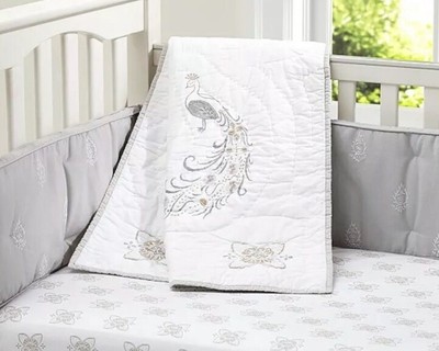 Nwt Pottery Barn Kids Baby Cora Crib Quilt Toddler Bedding New